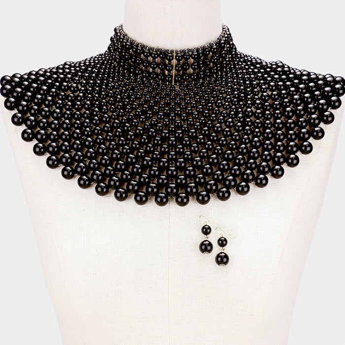 Saundra Necklace Bib - caribbean-jewelry-llc
